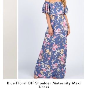 Pink Blush | Maternity Maxi Dress